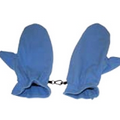 Youth Eco Friendly Premium Recycled Fleece Mitts w/ Clip-On Hooks